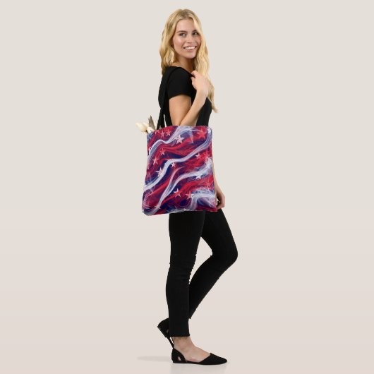 Tasche mit amerikanischer Fahne (Am Model)