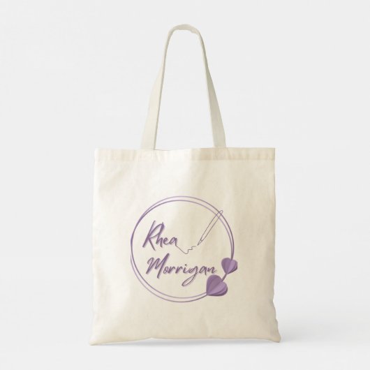Tasche mit Autorenlogo - Rhea Morrigan (Rückseite)