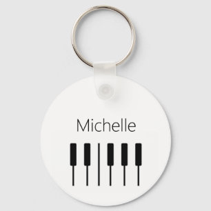 Tasche mit benutzerdefinierten Klaviertasten für L Schlüsselanhänger