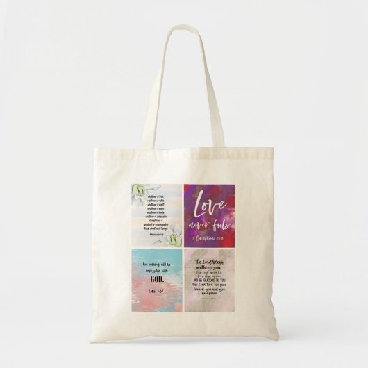 Tasche mit Bibelversen (Vorne)