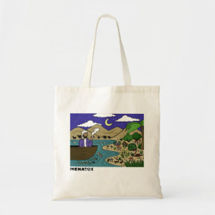 Tasche mit Bild, das MENATOX darstellt