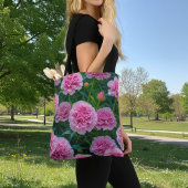 Tasche mit Bild von rosa Nelken Nr. 2