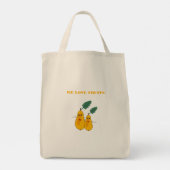 Tasche mit Birnen (Rückseite)