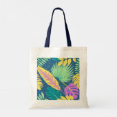 Tasche mit blauen Griffen. (Rückseite)