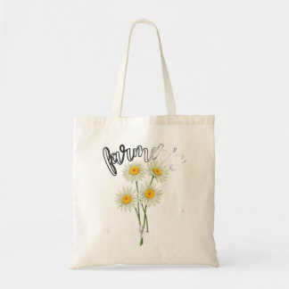 Tasche mit Blumen für den Old Vibe Bauernmarkt
