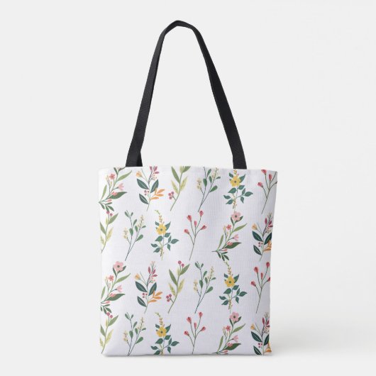 Tasche mit Blumenmuster (Rückseite)