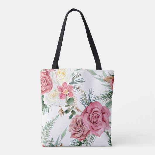 Tasche mit Blumenmuster (Rückseite)