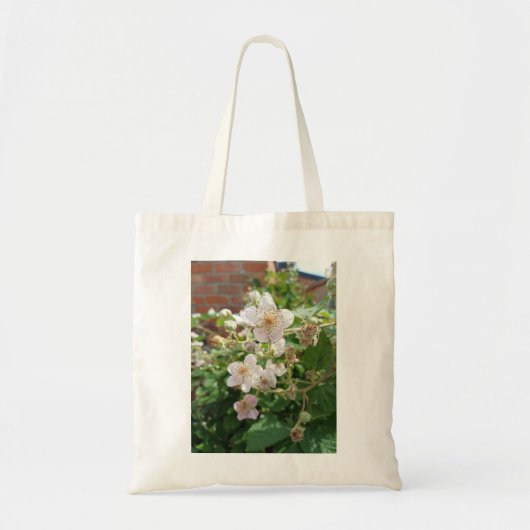 Tasche mit Brombeerblüte (Vorne)