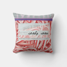 Tasche mit Candy Canes Holiday Decorative Kissen