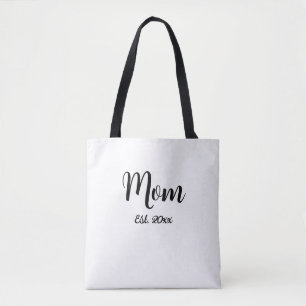 Tasche mit dem Jahr, in dem Mama gegründet wurde,