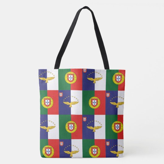 Tasche mit den Flaggen Portugals und der Azoren (Vorderseite)