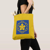 Tasche mit der Flagge von Hamilton, Ontario (Von Nahem)