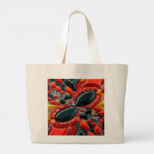 Tasche mit Deutschland-Farben-Design (Rückseite)