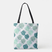 Tasche mit Diagonalblattmuster (Rückseite)