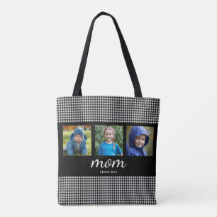 Tasche mit drei Fotos für Mama