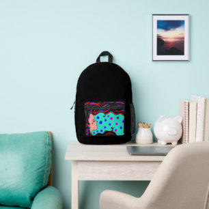 Tasche mit Druckschnitt