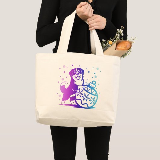 Tasche mit einem Berner Sennenhund (Vorderseite (Produkt))