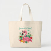 Tasche mit einem Flamingo (Vorne)