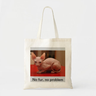 Tasche mit einem niedlichen sphynx Kätzchen