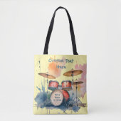 TASCHE MIT EINEM Schlagzeug-Set - Zweiseitig (Vorderseite)