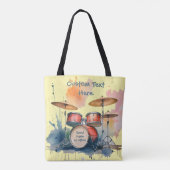 TASCHE MIT EINEM Schlagzeug-Set - Zweiseitig (Rückseite)