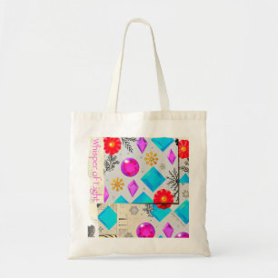 Tasche mit Farbjuwel-Muster „Flüstern des Lichts“