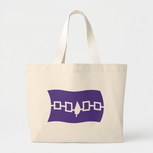 Tasche mit Flagge der Irokesen-Konföderation (Vorne)