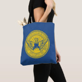 Tasche mit Flagge von Atlanta, Georgia (Von Nahem)