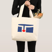 Tasche mit Flagge von Toronto, Kanada (Vorderseite (Produkt))