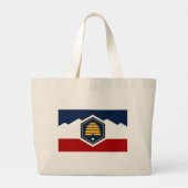 Tasche mit Flagge von Utah, USA (Rückseite)