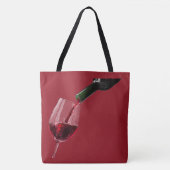 Tasche mit Flaschendesign (Vorderseite)