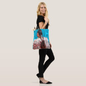 Tasche mit französischen Zöpfen. (Am Model)
