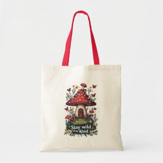 Tasche mit Freundlichkeit und Natur