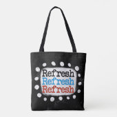 Tasche mit frischer frischer Frische (Rückseite)