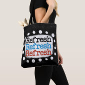 Tasche mit frischer frischer Frische (Von Nahem)