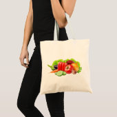 Tasche mit Frischgemüse (Vorderseite (Produkt))