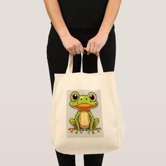 Tasche mit Froschbild (Vorderseite (Produkt))