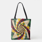 Tasche mit geometrischem Muster (Rückseite)