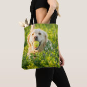 Tasche mit Golden Retriever (Von Nahem)