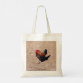 Tasche mit Goldenem Hahn Hahn (Rückseite)