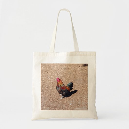 Tasche mit Goldenem Hahn Hahn (Vorne)