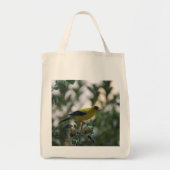 Tasche mit Goldfink /Kohl mit Herbstblatt  (Vorne)