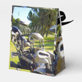Tasche mit Golf Clubs, Geschenkbox Geschenkschachtel (Rückseite)