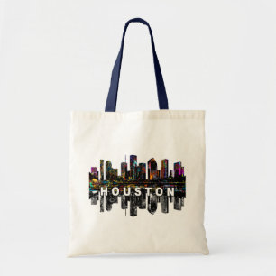 Tasche mit graffiti-bedecktem Houston, Texas
