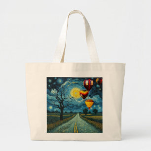 Tasche mit Heißluftballons