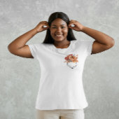 Tasche mit Herbst-Blume T-Shirt