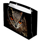 Tasche mit Hornhaut Große Geschenktüte (Rückseite Schrägansicht)