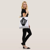 Tasche mit Illustration einer klassischen griechis (Am Model)