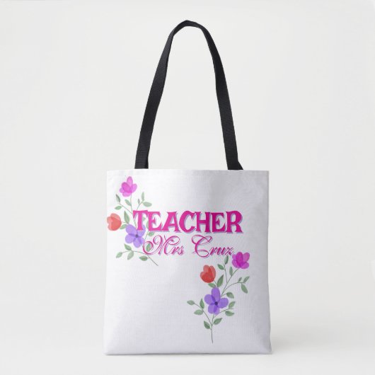 Tasche mit Individuelle Name (Vorderseite)