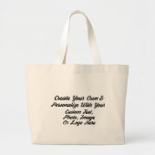 Tasche mit individuellem Designtext - Erstellen Si (Vorne)